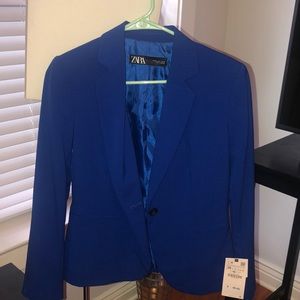 Zara Cobalt blue blazer new with tags